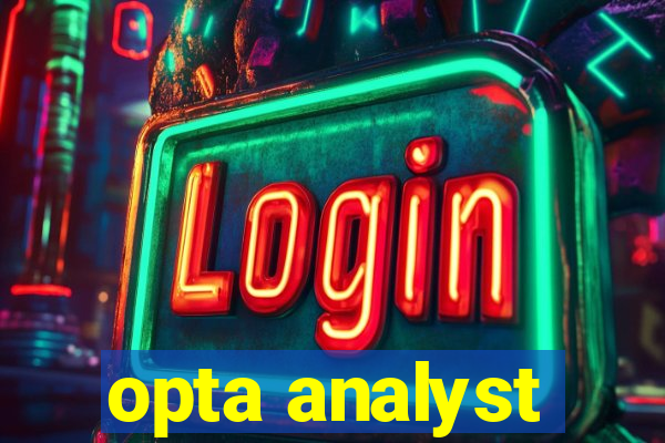 opta analyst
